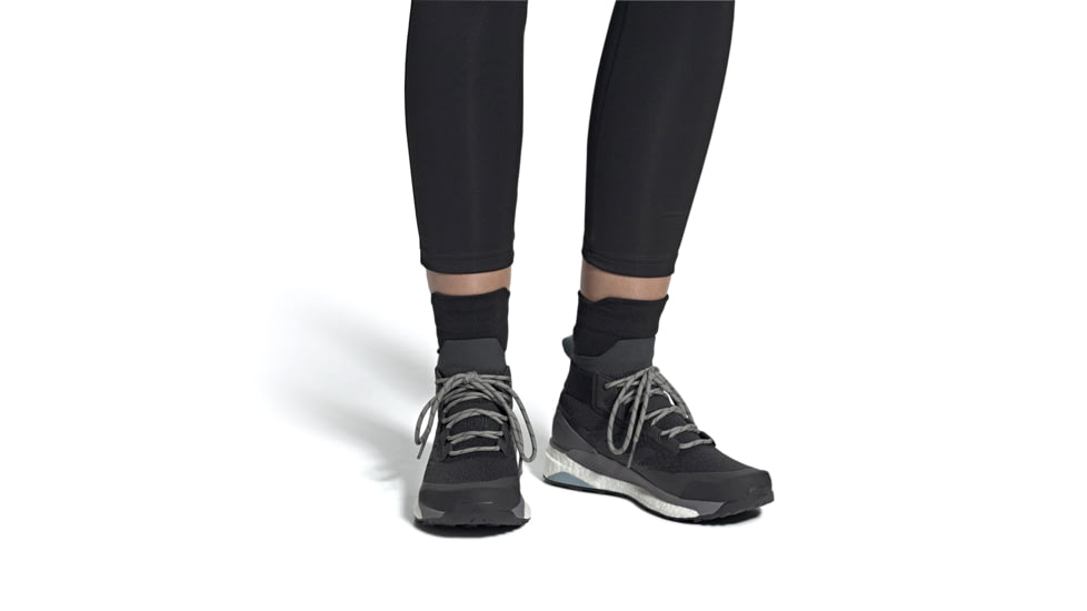 Adidas Terrex Free Hiker Hiking Shoes - Women's, Carbon/Blue Tint/Ash Grey, 6.5, G28417-6.5