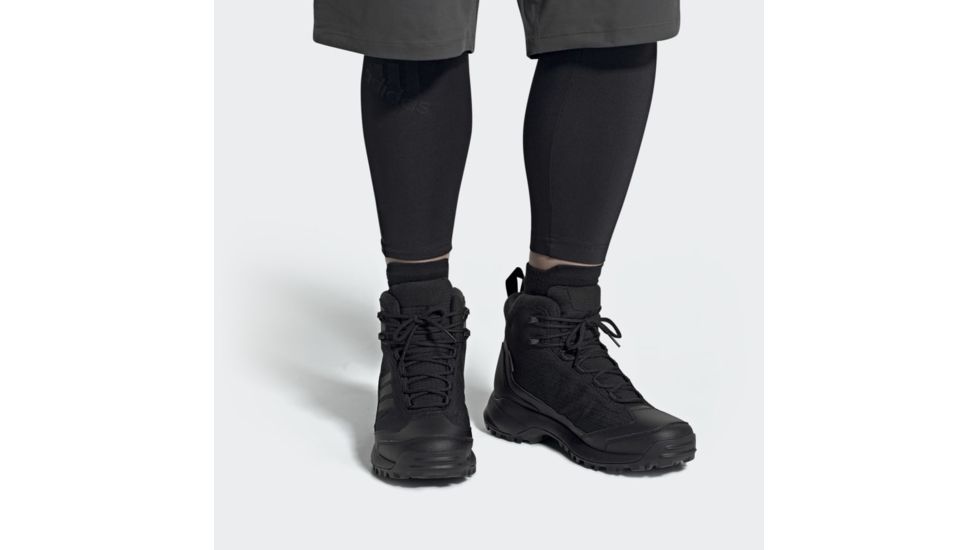 Adidas Terrex Heron Mid Cw Cp - Mens, Black/Black/Gray Four, 15, AC7841-15