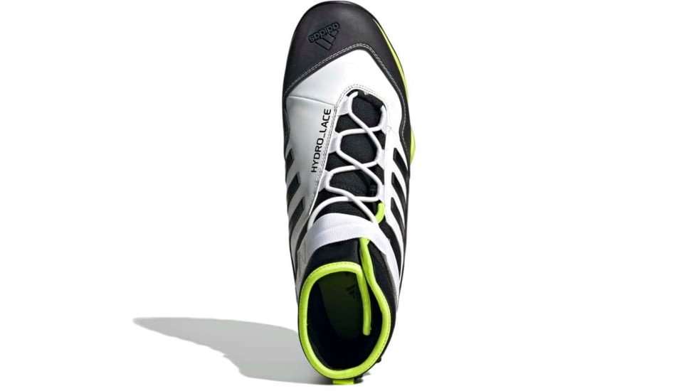 Adidas Terrex Hydro Lace Hiking Shoes - Men's, Ftwr White/Core Black/Solar Yellow, 13, FX3955-13