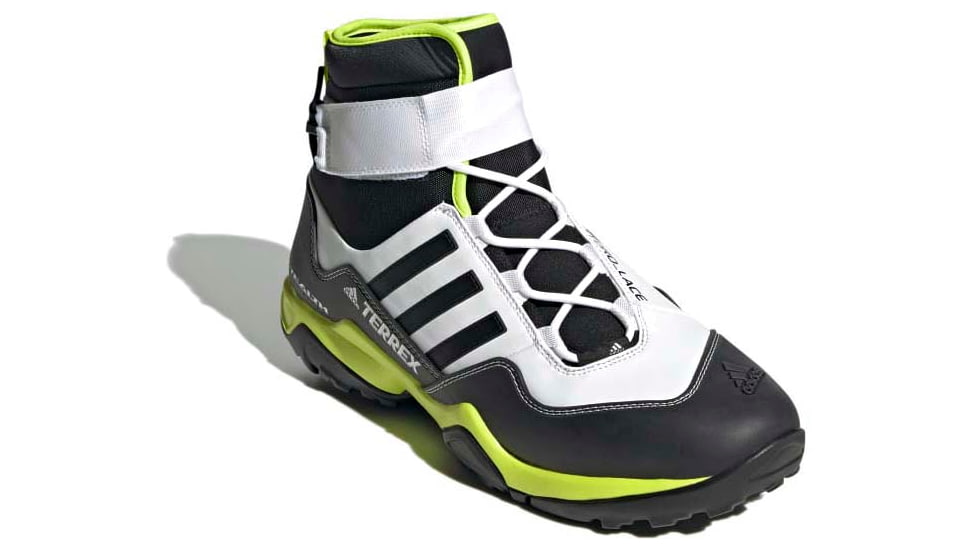 Adidas Terrex Hydro Lace Hiking Shoes - Men's, Ftwr White/Core Black/Solar Yellow, 13, FX3955-13