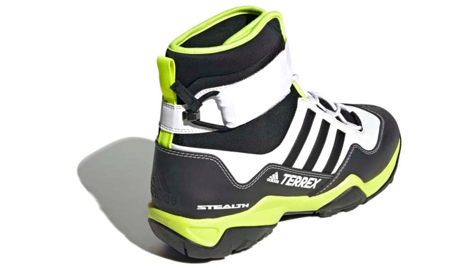 Adidas Terrex Hydro Lace Hiking Shoes - Men's, Ftwr White/Core Black/Solar Yellow, 13, FX3955-13