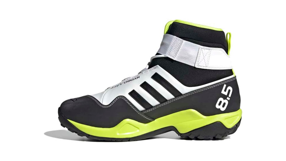 Adidas Terrex Hydro Lace Hiking Shoes - Men's, Ftwr White/Core Black/Solar Yellow, 13, FX3955-13