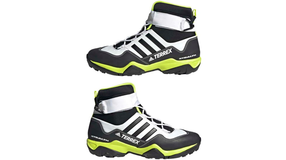 Adidas Terrex Hydro Lace Hiking Shoes - Men's, Ftwr White/Core Black/Solar Yellow, 13, FX3955-13