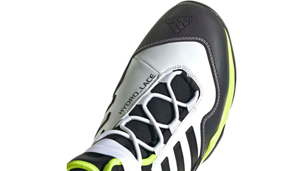 Adidas Terrex Hydro Lace Hiking Shoes - Men's, Ftwr White/Core Black/Solar Yellow, 13, FX3955-13