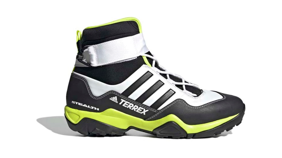 Adidas Terrex Hydro Lace Hiking Shoes - Men's, Ftwr White/Core Black/Solar Yellow, 13, FX3955-13