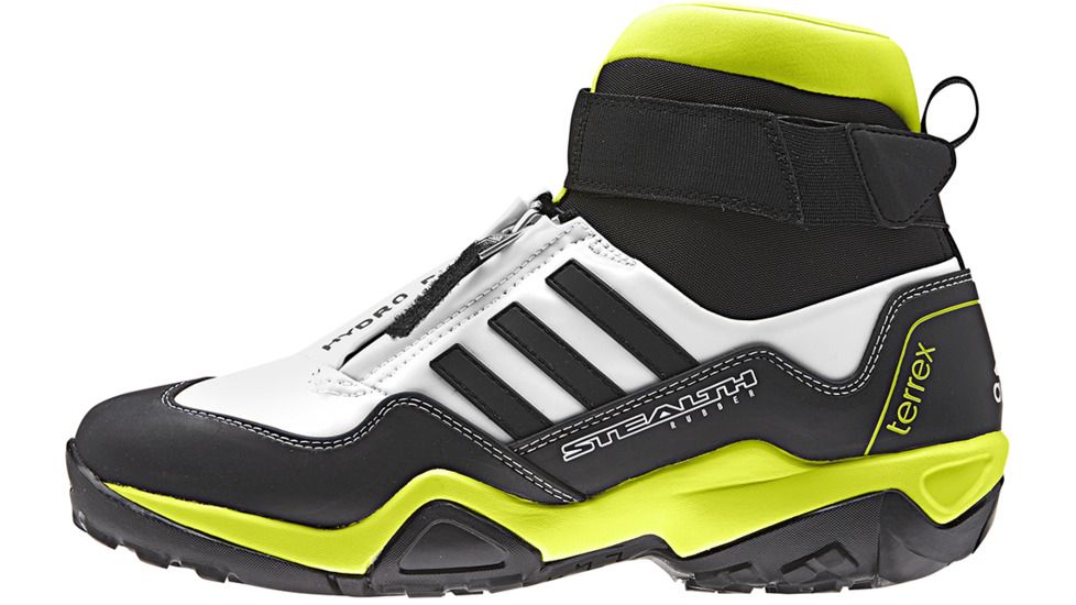 Adidas Terrex Hydro-Pro Watersport Shoe - Men's-White/Black/Yellow-Medium-8