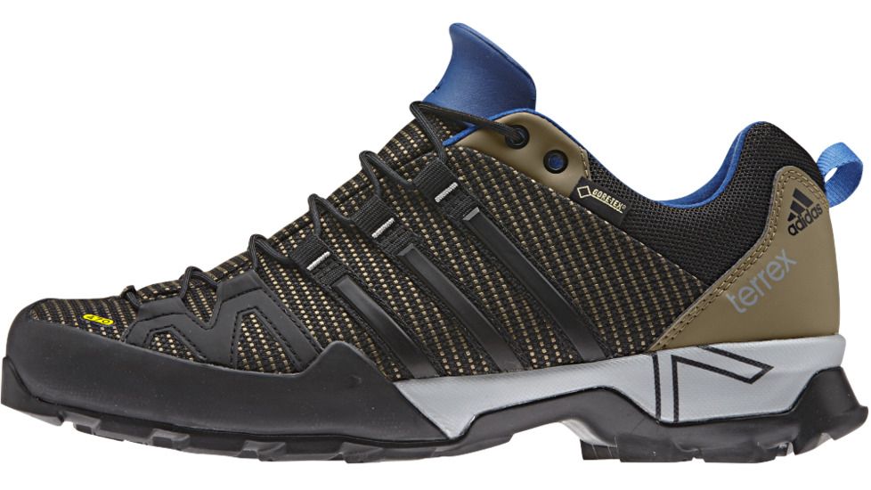 Adidas Terrex Scope GTX Approach Shoe - Men's-Earth/Black/Blue-Medium-14