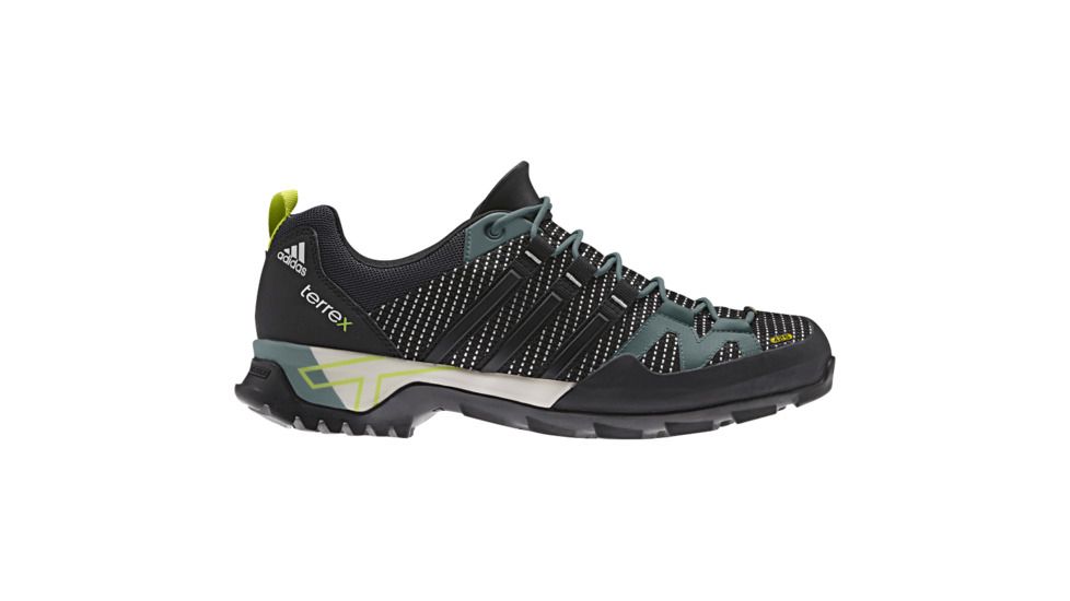 Adidas Terrex Scope GTX Approach Shoe - Men's-White/Black/Vista Green-8.5 US-Medium