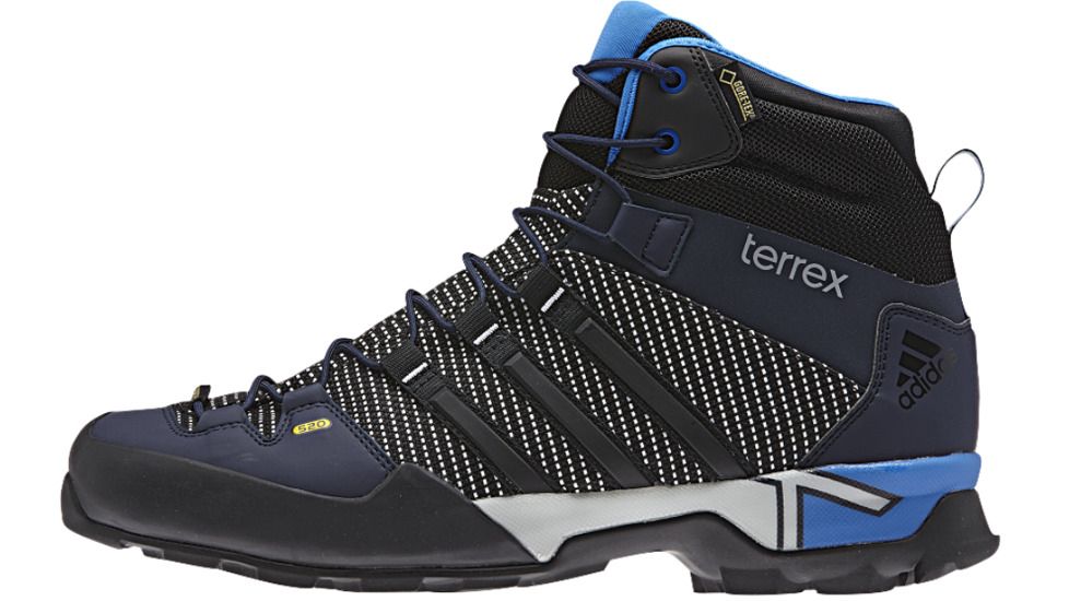 Terrex Scope High GTX Approach Boot - Mens-Black/Royal/Navy-Medium-10.5 US
