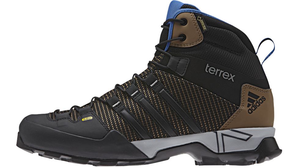 Terrex Scope High GTX Approach Boot - Mens-Earth/Black/Blue-Medium-9