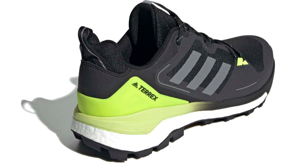 Adidas Terrex Skychaser 2 Shoes - Men's, Core Black/Ftwr White/Solar Yellow, 12.5, FW2923-001-12.5