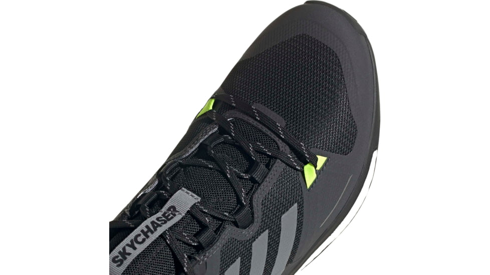 Adidas Terrex Skychaser 2 Shoes - Men's, Core Black/Ftwr White/Solar Yellow, 12.5, FW2923-001-12.5