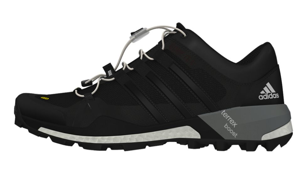 Adidas Terrex Skychaser GTX Trail Running Shoe - Men's-Black/White/Gray-Medium-8 US