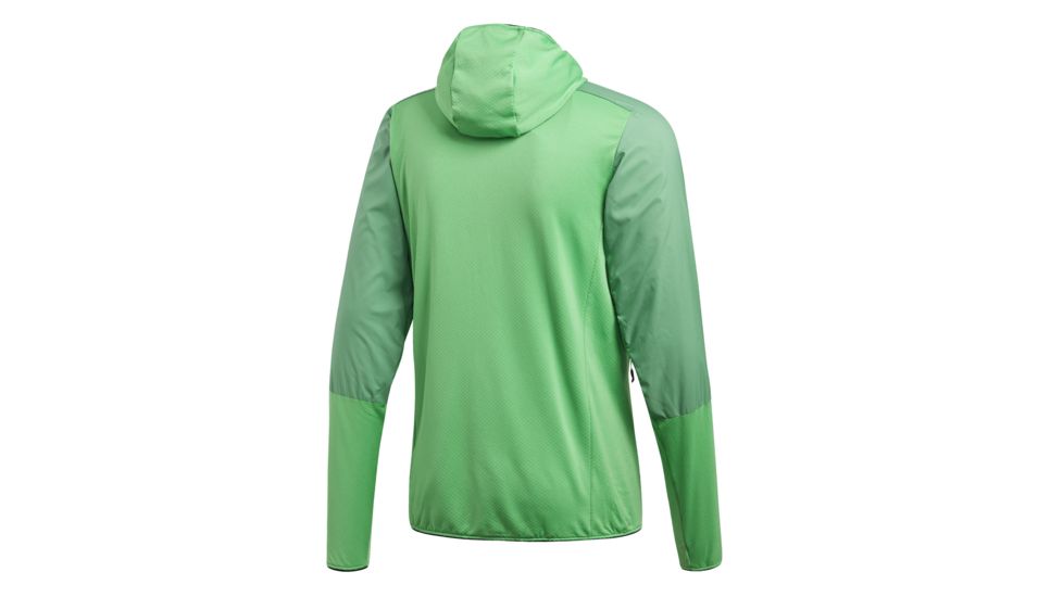 Adidas Terrex Skyclimb Men's Fleece Jacket, Energy Green, Small, CF9860-S