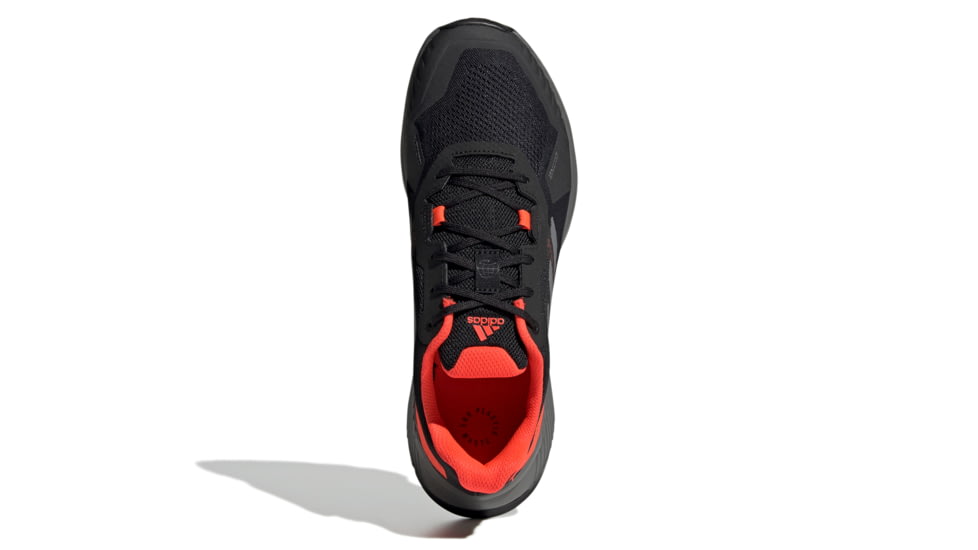 Adidas Terrex Soulstride Trailrunning Shoes - Men's, Core Black/Grey Four/Solar Red, 9, FY9214-001-9