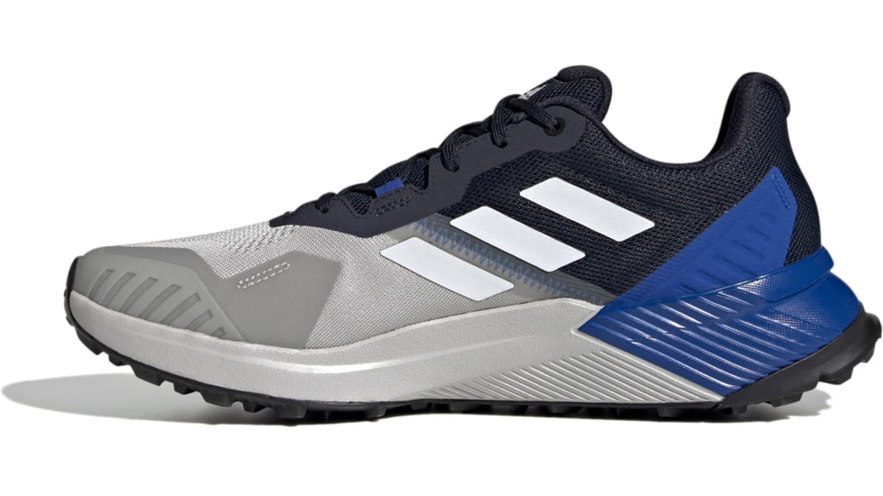 Adidas Terrex Soulstride Trailrunning Shoes - Men's, Grey Two/Ftwr White/Legend Ink, 8, FY9216-033-8