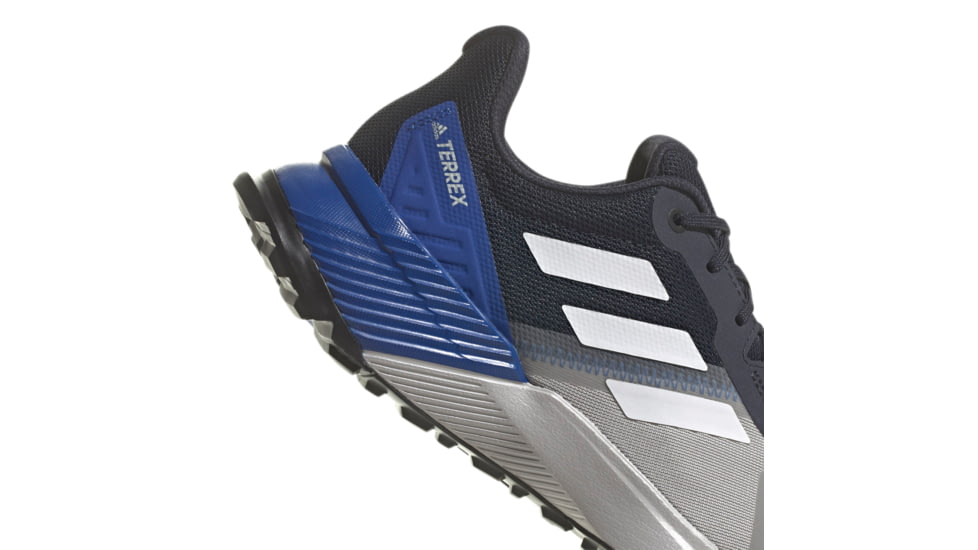 Adidas Terrex Soulstride Trailrunning Shoes - Men's, Grey Two/Ftwr White/Legend Ink, 8, FY9216-033-8