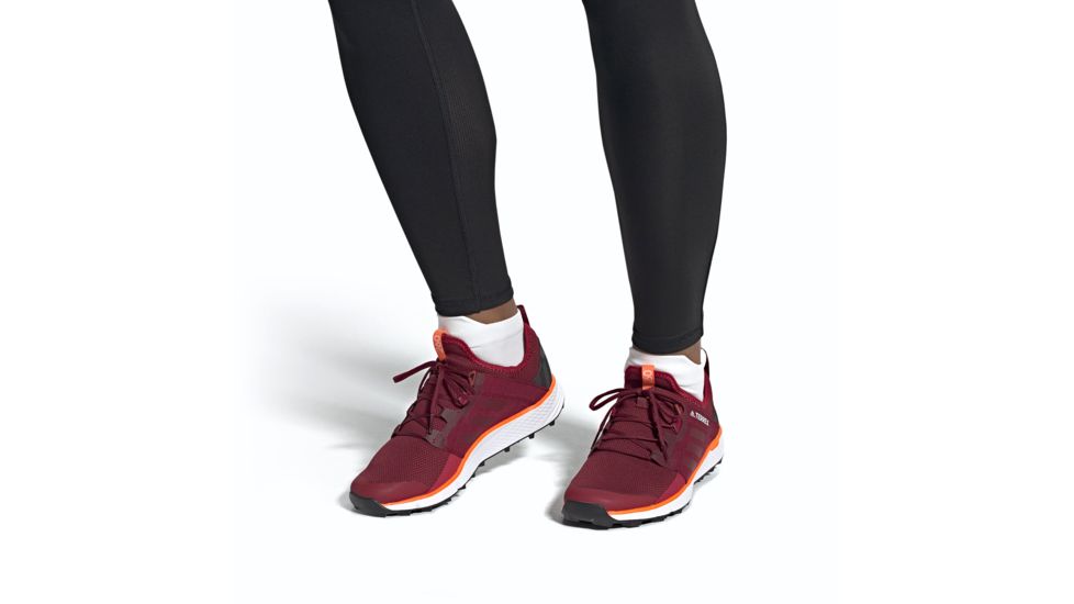 Adidas Terrex Speed LD - Men's, Col Burgundy/Active Maroon/Solar Orange, 13, G26384-13