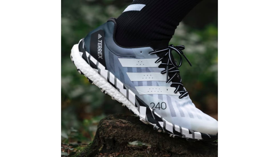 Adidas Terrex Speed Ultra Shoes - Men's, White/Crystal White/Core Black, 12.5, FW2805-100-12.5