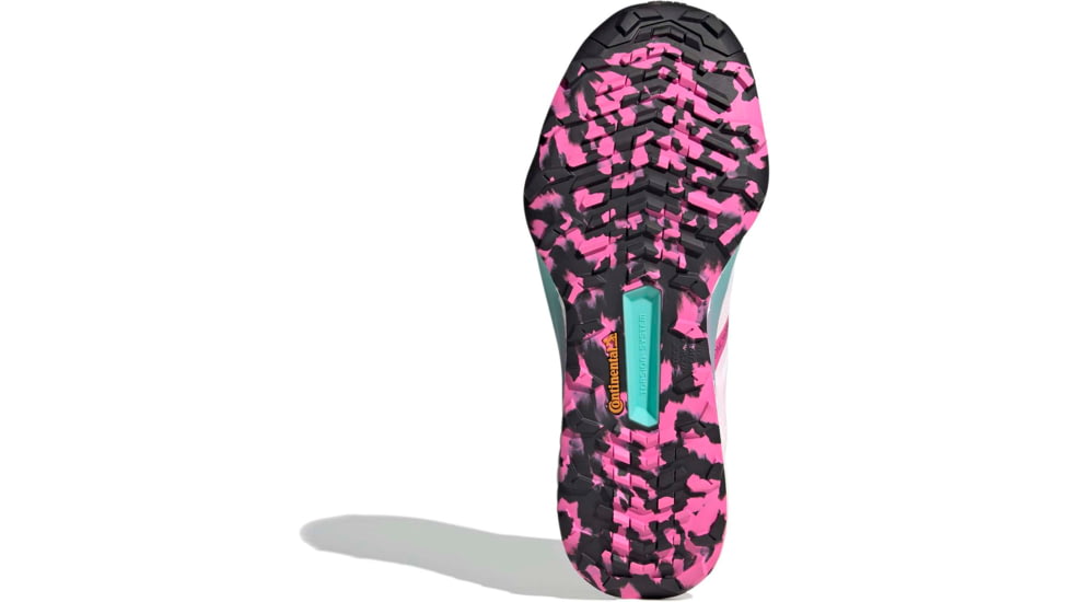 Adidas Terrex Speed Ultra Shoes - Womens, White/Acid Mint/Screaming Pink, 10.5, FW2833-100-10.5