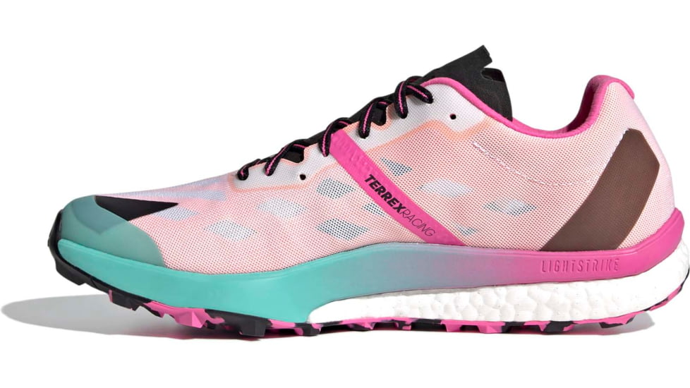 Adidas Terrex Speed Ultra Shoes - Womens, White/Acid Mint/Screaming Pink, 10.5, FW2833-100-10.5