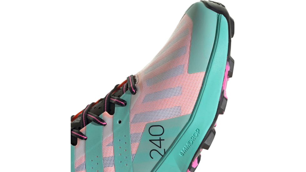 Adidas Terrex Speed Ultra Shoes - Womens, White/Acid Mint/Screaming Pink, 10.5, FW2833-100-10.5