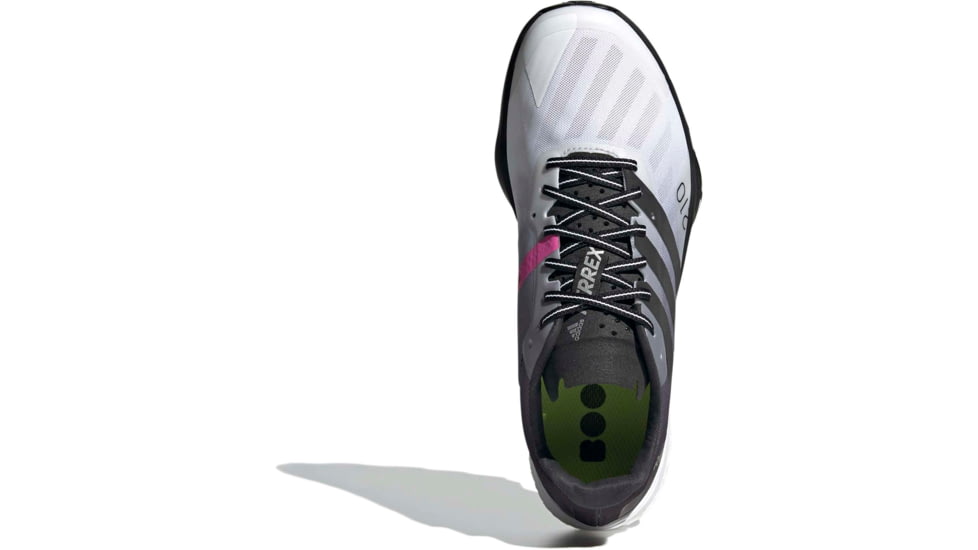 Adidas Terrex Speed Ultra Shoes - Womens, White/Core Black/Solar Yellow, 10.5, FW2830-100-10.5