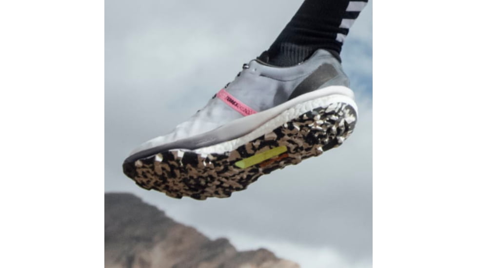 Adidas Terrex Speed Ultra Shoes - Womens, White/Core Black/Solar Yellow, 10.5, FW2830-100-10.5