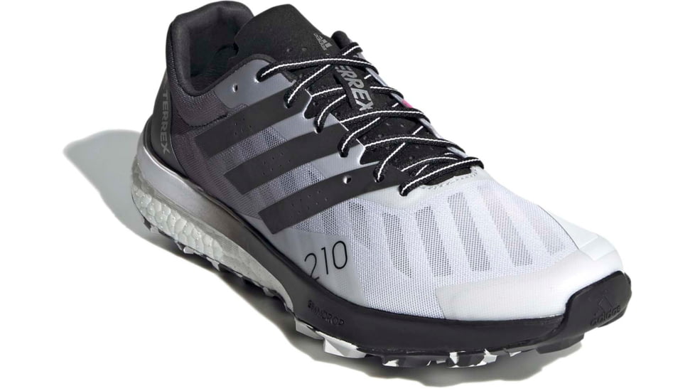 Adidas Terrex Speed Ultra Shoes - Womens, White/Core Black/Solar Yellow, 10.5, FW2830-100-10.5