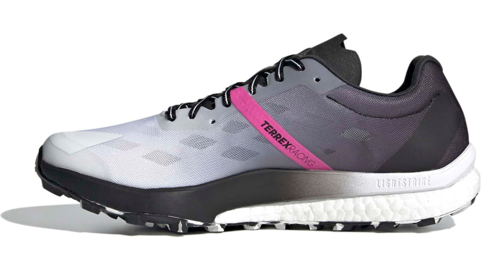 Adidas Terrex Speed Ultra Shoes - Womens, White/Core Black/Solar Yellow, 10.5, FW2830-100-10.5