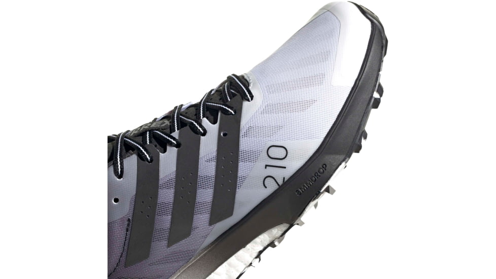 Adidas Terrex Speed Ultra Shoes - Womens, White/Core Black/Solar Yellow, 10.5, FW2830-100-10.5