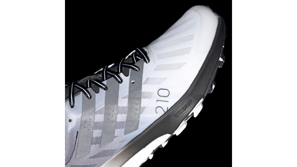 Adidas Terrex Speed Ultra Shoes - Womens, White/Core Black/Solar Yellow, 10.5, FW2830-100-10.5