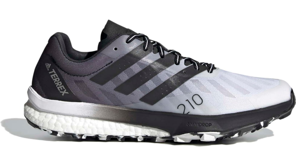 Adidas Terrex Speed Ultra Shoes - Womens, White/Core Black/Solar Yellow, 10.5, FW2830-100-10.5