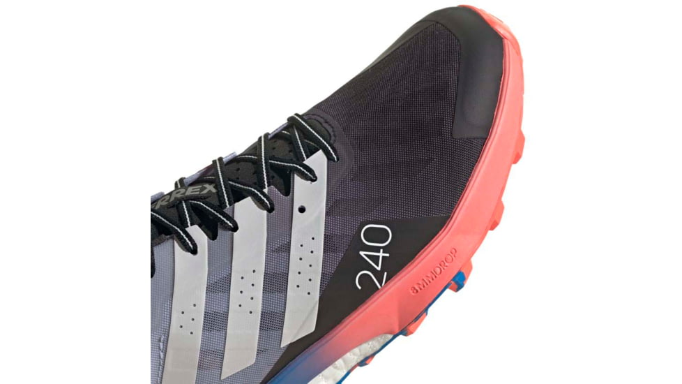 Adidas Terrex Speed Ultra Trail Running Shoes - Men's, Core Black/Crystal White/Turbo, 9.5, GZ8920-9.5