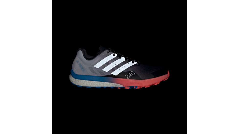 Adidas Terrex Speed Ultra Trail Running Shoes - Men's, Core Black/Crystal White/Turbo, 9.5, GZ8920-9.5