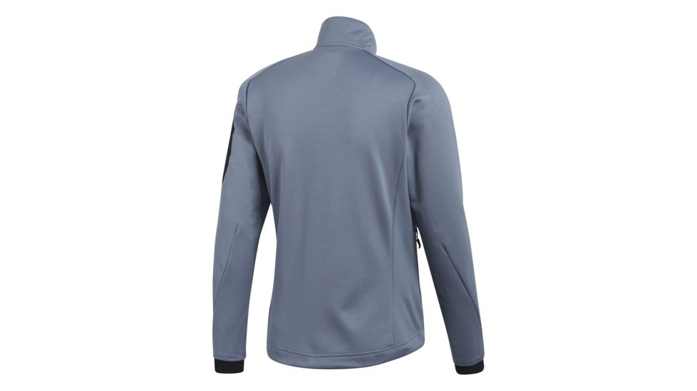 Adidas Terrex Stockhorn Men's Fleece Jacket, Raw Steel, 2XL, CF4728-2XL