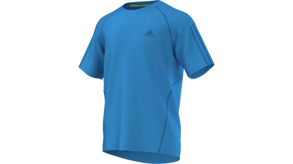 Adidas Terrex Swift Drydye Tee - Mens-Solar Blue-Medium