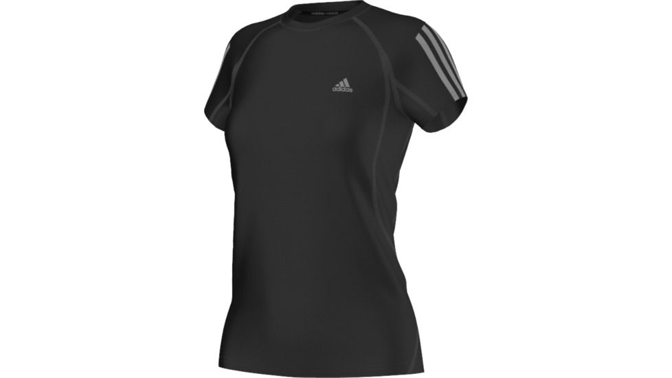 Adidas Terrex Swift Drydye Tee - Women's-Black/Dark Grey-Small, 208263