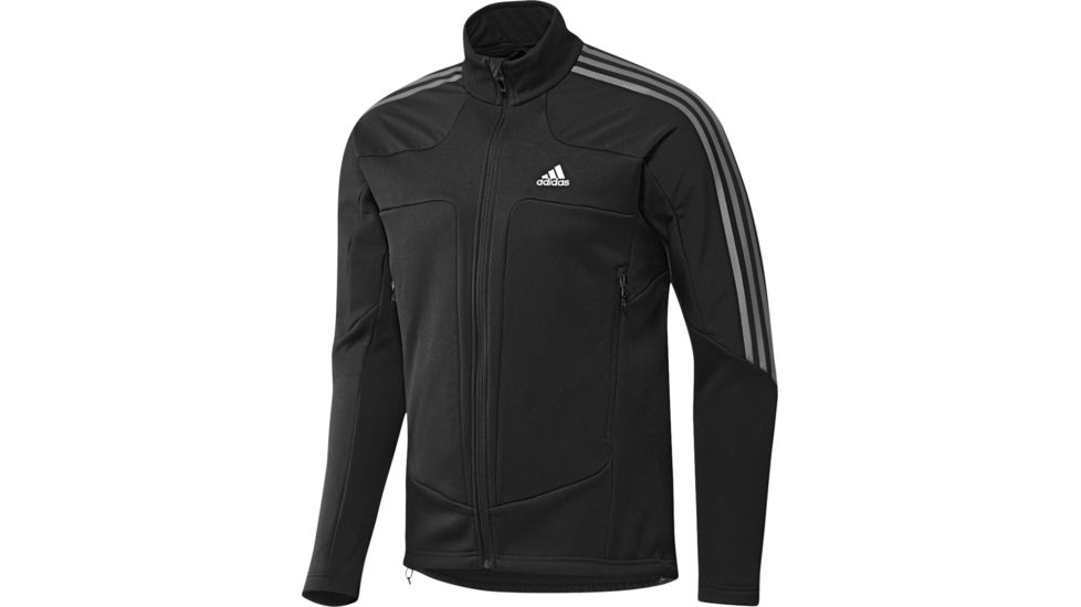 Adidas Terrex Swift Fleece Jacket - Men's-Black-XX-Large