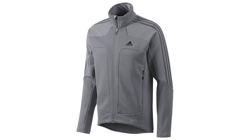 Adidas Terrex Swift Fleece Jacket - Men's-Tech Grey-XX-Large