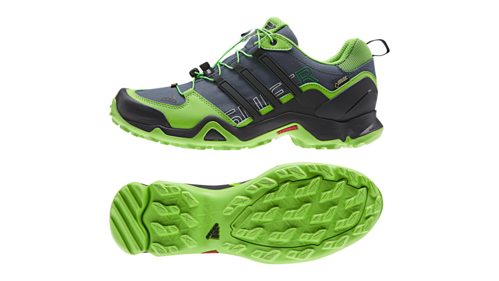Adidas Terrex Swift R GTX Hiking Shoe - Men's-Solar Green/Black-Medium-8 US
