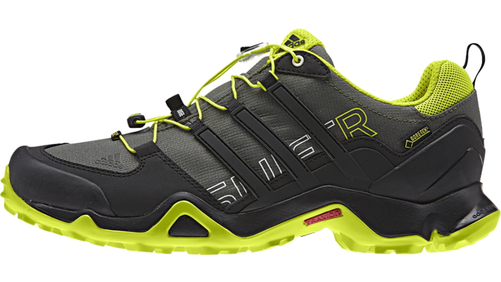 Adidas Terrex Swift R GTX Hiking Shoe - Men's-Green/Black/Yellow-Medium-8 US