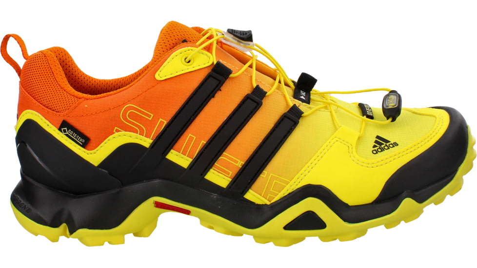 Adidas Terrex Swift R GTX Hiking Shoe - Men's-Yellow/Black/Orange-Medium-9.5