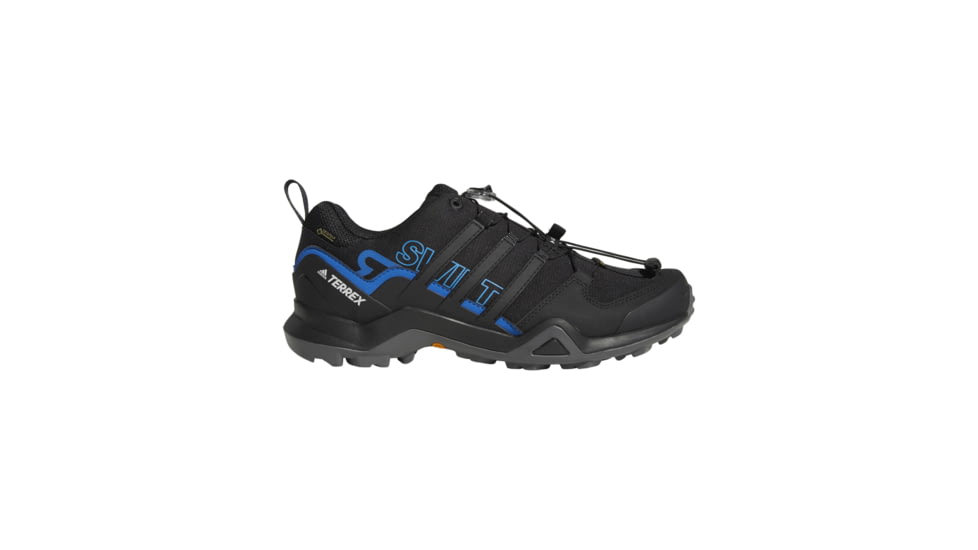 Adidas Terrex Swift R2 GTX Hiking Shoe - Men's, Black/Black/Bright Blue, 9, AC7829-9