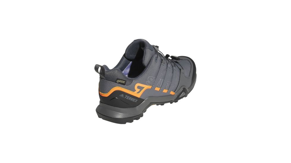 Adidas Terrex Swift R2 GTX Hiking Shoe - Men's, Gray Five/Gray Five/Hi-Res Orange, 9, AC7968-9