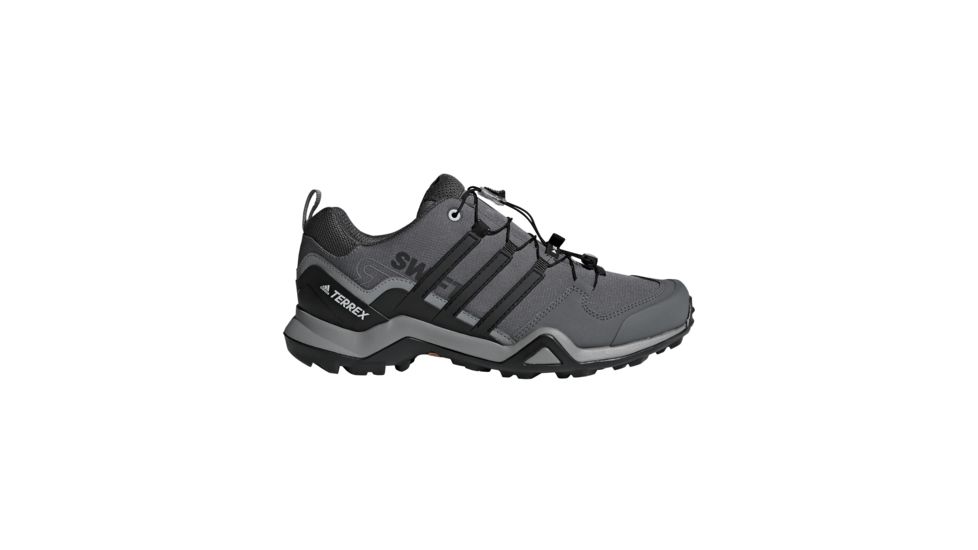 Adidas Terrex Swift R2 Hiking Shoe- Men's, Gray Three/Black/Gray Five, 9, CM7487-9