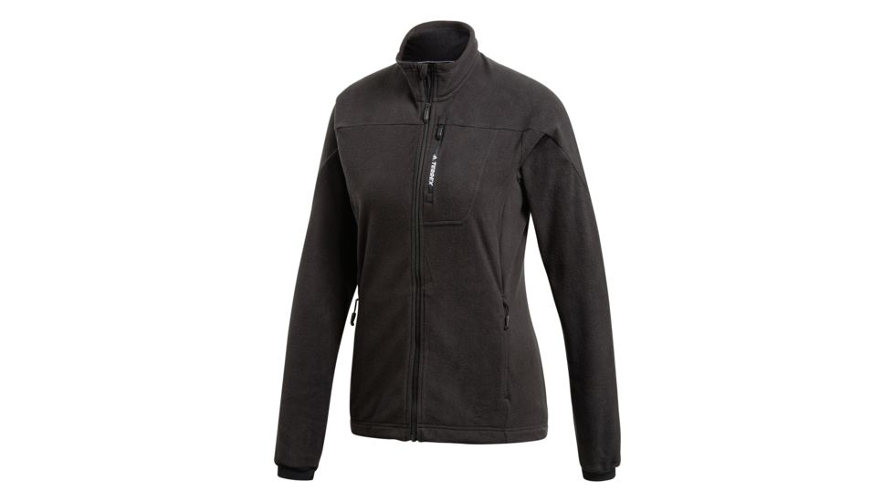 Adidas Terrex Tivid Women's Fleece Jacket, Black, Large, CF9866-L