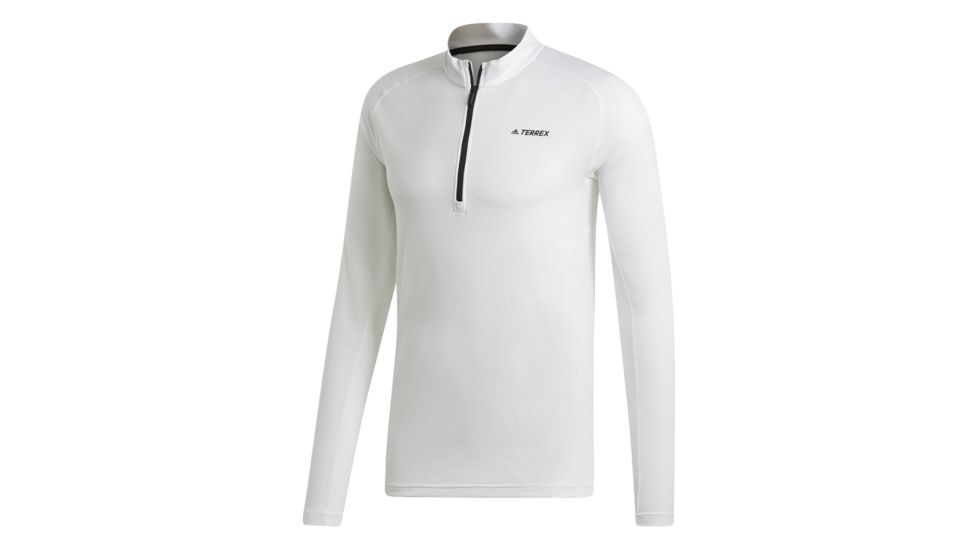Adidas Terrex Tracerocker 1/2 Zip Jacket - Men's, White, DW6840-DEMO