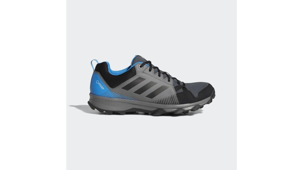 Adidas Terrex Tracerocker GTX Trail Running Shoe - Men's, Gray Four/Black/Bright Blue, 13, AC7938-13