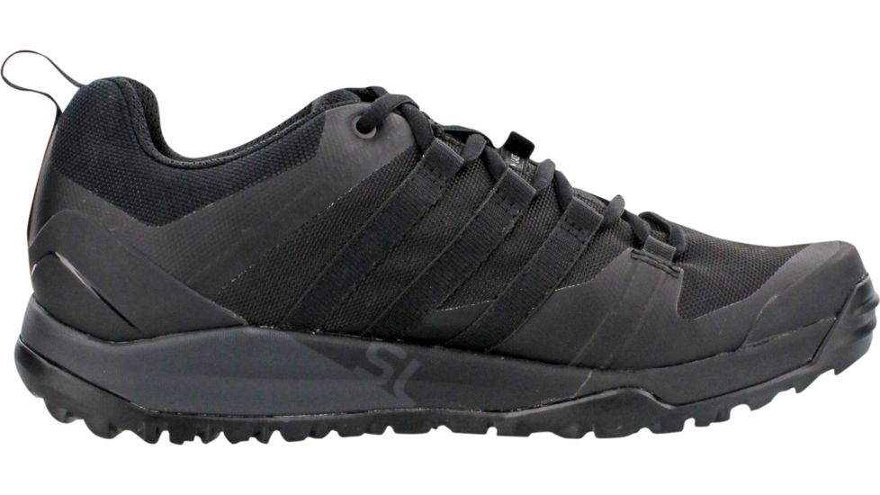 Adidas Terrex Trail Cross SL Trail Running Shoe - Men's-Dark Grey/Black/Solid Grey-Medium-7.5
